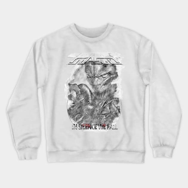 Maegi - In Silence Official Artwork Crewneck Sweatshirt by Elfogi